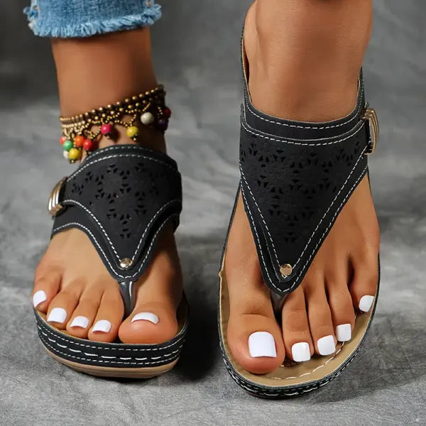 Mila | Fargerike Komfort Sandaler