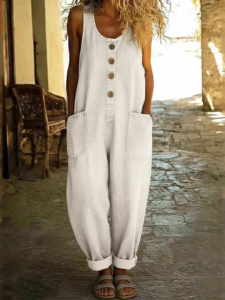 Aurora - Vintagevasket Dongerioverall