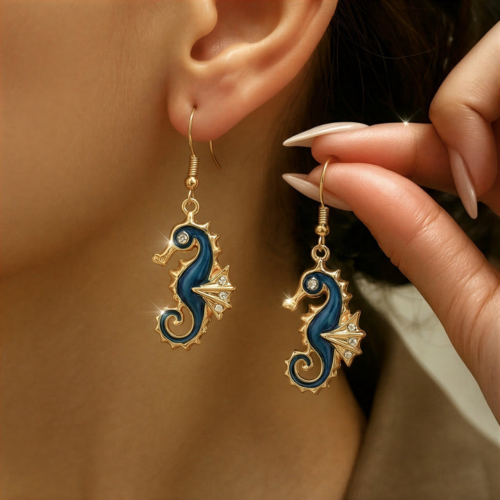 Manet lykkeamulet - øredobber, inkludert gratis halskjede | Begrenset tilbud